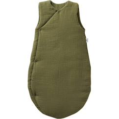 Linge de maison et décoration-Linge de lit bébé-Gigoteuse-Gigoteuse chaude kimono mix & match vert de gris tog 3,3 (0-6 mois)