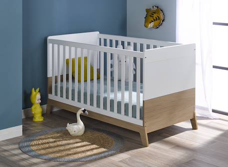 Chambre bébé complète archipel Blanc /chêne 5 - vertbaudet enfant 