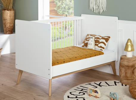 Chambre bébé complète gaïa Argile / noyer+Blanc /chêne 10 - vertbaudet enfant 