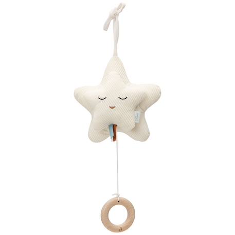 Peluche musicale star sea green Bleu+Ecru 7 - vertbaudet enfant 