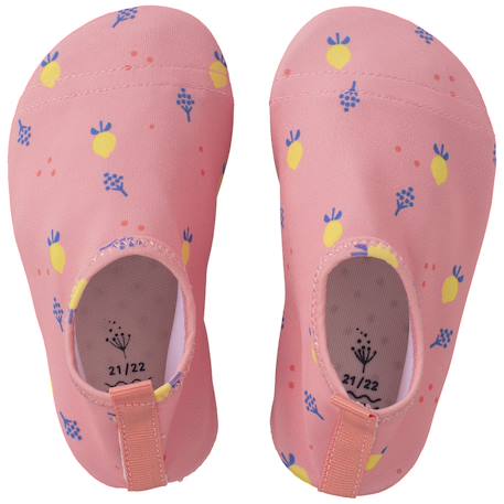 Chaussures d'eau anti-uv summer fruit (pointure 21-22) Rose, jaune, bleu 2 - vertbaudet enfant 