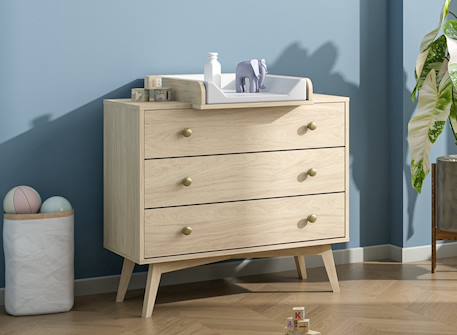 Chambre bébé duo vida Bois 5 - vertbaudet enfant 