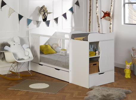 Chambre bébé évolutive belem Blanc 1 - vertbaudet enfant 