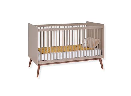 Lit bébé évolutif gaïa Argile & noyer+Blanc & chêne 5 - vertbaudet enfant 