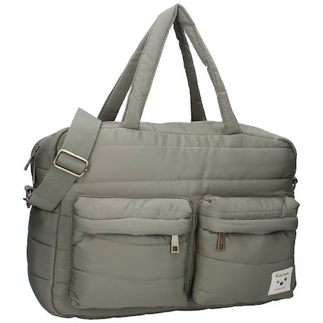 Sac à langer matelassé imperméable vert Vert 3 - vertbaudet enfant 