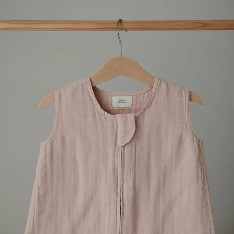 Gigoteuse légère tog 0,5 en coton bio blush (0-6 mois) Gris+Rose 8 - vertbaudet enfant 