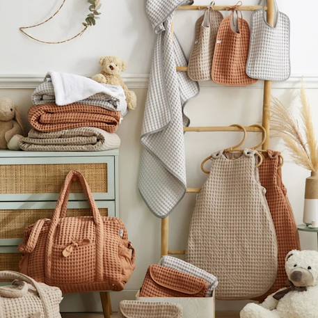 Gigoteuse chaude Beige+Orange 2 - vertbaudet enfant 