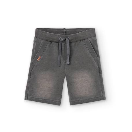 Garçon-Short-Short garçon tricot avec cordon de serrage
