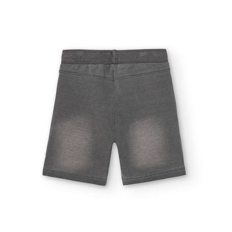 Short garçon tricot avec cordon de serrage Gris 2 - vertbaudet enfant 