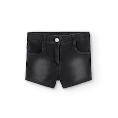 Short en denim avec bouton et fermeture é  - vertbaudet enfant