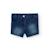 Short en denim avec bouton et fermeture éclair Bleu 1 - vertbaudet enfant 