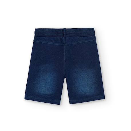 Short garçon tricot avec cordon de serrage Bleu 2 - vertbaudet enfant 