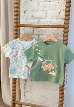 -Lot de 2 t-shirts enfant kanha
