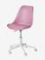 Chaise de bureau enfant à roulettes blanc+bleu+rose+vert 15 - vertbaudet enfant 
