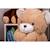 Peluche géante ours gaston   - made in france Beige 3 - vertbaudet enfant 