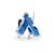 Figurine roi au dragon bleu Bleu 4 - vertbaudet enfant 