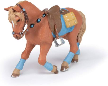 Figurine cheval du jeune cavalier Marron 1 - vertbaudet enfant 