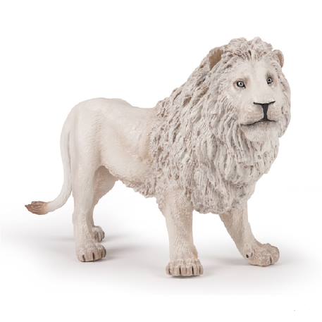 Figurine grand lion blanc Blanc 2 - vertbaudet enfant 
