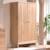 Armoire 2 portes en chêne massif  romane Bois naturel 1 - vertbaudet enfant 