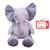 Peluche géante eléphant jojo  - made in france Gris 4 - vertbaudet enfant 