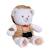 Peluche ours aventurier - gaston aventurier - 40 cm Blanc 2 - vertbaudet enfant 