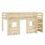 Pack lit mi-hauteur avec matelas bois massif alma Bois naturel 2 - vertbaudet enfant 