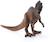 Figurine acrocanthosaurus Marron 2 - vertbaudet enfant 