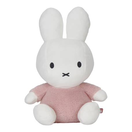 Peluche miffy - fluffy  - 35 cm Rose et blanc 1 - vertbaudet enfant 