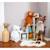 Peluche géante renne qorvik  - made in france Marron, blanc, crème, taupe, gris 5 - vertbaudet enfant 