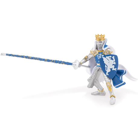 Figurine roi au dragon bleu Bleu 3 - vertbaudet enfant 