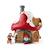 Maison des schtroumpfs avec 2 figurines Rouge 1 - vertbaudet enfant 