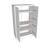 Armoire 2 portes en hêtre massif aubane Blanc 4 - vertbaudet enfant 