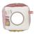Cube d'activités 15cm - miffy fluffy Rose et blanc 2 - vertbaudet enfant 