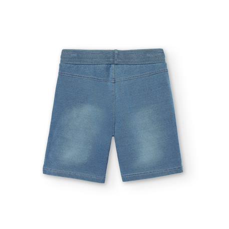 Short garçon tricot avec cordon de serrage Bleu 2 - vertbaudet enfant 