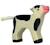 Figurine veau noir Noir 2 - vertbaudet enfant 