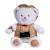 Peluche ours aventurier - gaston aventurier - 40 cm Blanc 1 - vertbaudet enfant 