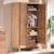 Armoire 2 portes en chêne massif  romane Bois naturel 2 - vertbaudet enfant 