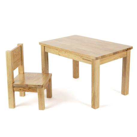 Ma première table enfant montessori  1-4 ans Naturel+Vert sauge 4 - vertbaudet enfant 