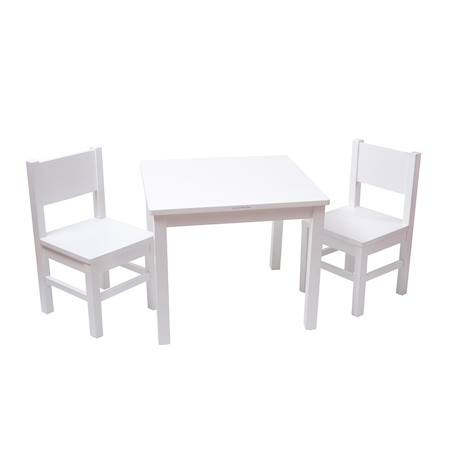 Table enfant en bois    4-7 ans Blanc+Bois 6 - vertbaudet enfant 