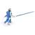 Figurine roi au dragon bleu Bleu 5 - vertbaudet enfant 