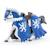 Figurine cheval du chevalier lion bleu Bleu 2 - vertbaudet enfant 