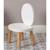 Lot de 2 ma première chaise enfant ovaline  1-4 ans Blanc et bois 3 - vertbaudet enfant 
