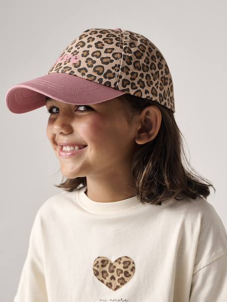 Casquette fille imprimé léopard Imprimé 4 - vertbaudet enfant 