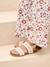Sandales scratchées effet crochet enfant collection maternelle beige 1 - vertbaudet enfant 