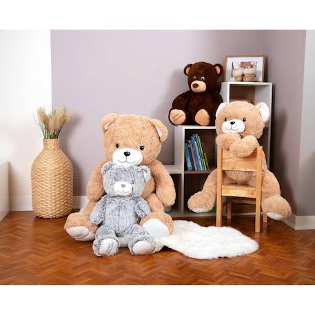 Peluche géante ours gaston   - made in france Beige 6 - vertbaudet enfant 
