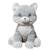 Peluche géante chat moustache  - made in france Gris 1 - vertbaudet enfant 