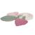 Anneau de dentition en caoutchouc naturel papillon Rose 2 - vertbaudet enfant 