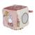 Cube d'activités 15cm - miffy fluffy Rose et blanc 1 - vertbaudet enfant 