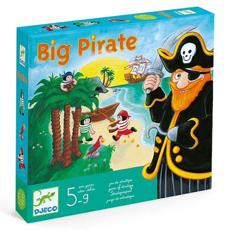 Jeu de stratégie big pirates Multicolore 1 - vertbaudet enfant 
