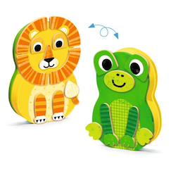 Jouet-Jeux d'imagination-Jeu magnétique zanimals inzebox